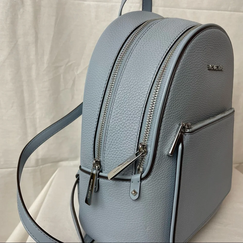 Brand New Michael Kors Adina Backpack Blue - Picture 7 of 7